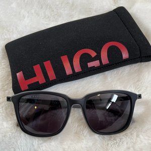 HUGO BOSS Black and Gray Sunglasses